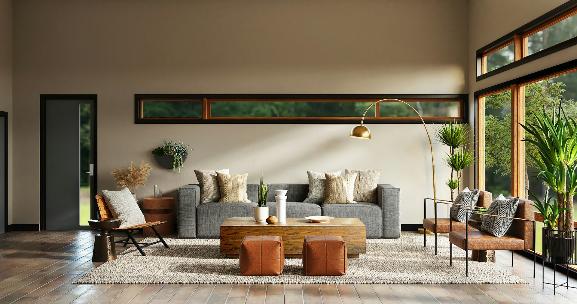 Modern Villa Interior in Jubilee Hills